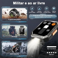 Smartwatch Militar Blackview: Resistência, Bateria de 900mAh e Chamadas Bluetooth - imagem 3