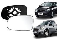 Lente Espelho Retrovisor Corsa Montana 2003-2012 com Suporte Blawer - Visibilidade e Segurança - imagem 2