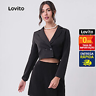 Blazer Cropped Lovito: Elegância e Estilo! - imagem 1
