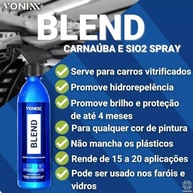 Cera Líquida Automotiva Cristalizadora Blend Spray - Brilho e Proteção Profissional para Seu Carro - imagem 4