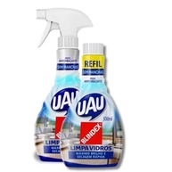 Kit Limpa Vidro UAU Blindex Sem Manchas - 2 Unidades 500ml com Gatilho e Refil - imagem 2