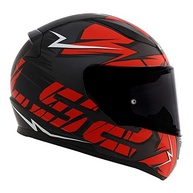 Capacete LS2 Rapid FF353 Cromo Matte Blk/Red - Segurança e Estilo para Sua Pilotagem - imagem 2