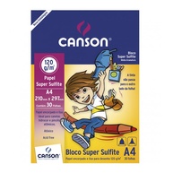 Bloco Desenho Canson A4 120g: Liberte a Criatividade! - imagem 1
