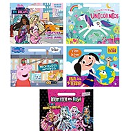 Blocos de Colorir Meninas: Diversão e Criatividade! - imagem 1