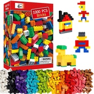Blocos de Montar 1000 Peças Castela: Estimule Criatividade e Aprendizado - imagem 1