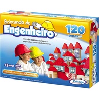 Blocos de Montar Xalingo: 120 Peças para Pequenos Engenheiros - imagem 1