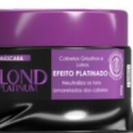 Blond Platinum: Máscara Matizadora Perfeita - imagem 1