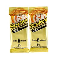 Blowtex Prazer Prolongado: 12 Unidades para + Prazer - imagem 1