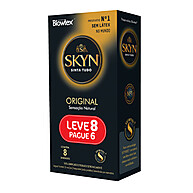 Blowtex Skyn Original: Leve 8 e Pague Apenas 6 Preservativos - imagem 1