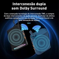Caixa de Som Inova Go-4 Pro: Portátil, Bluetooth, 12h, IP67, RGB e TWS - Preto - imagem 4