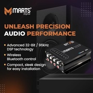 Marts Digital BTX8-DSP: Processador de Áudio 8 Canais 32Bits 96KHz com Bluetooth para Som Imersivo - imagem 3