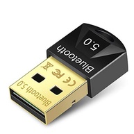 Adaptador Bluetooth para PC, receptor de dongle Bluetooth 5.0 para transferência sem fio para laptop, suporta Windows 10/8.1/8/7/XP para desktop, laptop, mouse, teclado, impressoras, - imagem 2