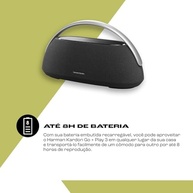 Harman Kardon Go + Play 3: Caixa de Som Bluetooth Premium com Design Sofisticado e Som Imersivo - Preto - imagem 4