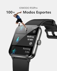 Smartwatch 1.85" HD Touch: Chamadas Bluetooth, 100+ Esportes, IA e 2 Pulseiras - Unissex - imagem 5