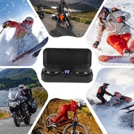 Fone de Ouvido Bluetooth para Moto e Bike: Som Imersivo, Controle Remoto e Bateria de 50h - imagem 5