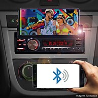 Central Multimídia Automotiva: Som, USB e Bluetooth - imagem 2