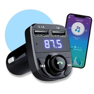 Carregador Veicular Bluetooth X8: Música, Chamadas e USB no seu Carro - imagem 1