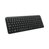 Teclado Sem Fio Logitech K250 Bluetooth com Conectividade Rápida e Fácil, Design Compacto, Teclado Numérico, Layout ABNT2, Teclas Resistentes a Derramamentos, Compatível com PC e Mac - Grafite - imagem 2