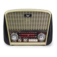 Rádio Retrô Bluetooth Vermelho Xadrez: Estilo Vintage com Tecnologia Moderna - imagem 1
