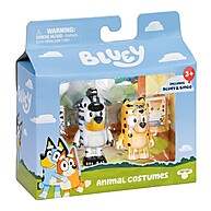 Bluey: Kit 2 Bonecos Fantasia Animal - 6cm - imagem 1