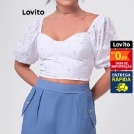 Blusa Cropped Decote Coração: Elegância e Estilo! - imagem 1