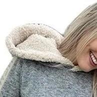 Blusa de Frio com Capuz em Tricot Pelúcia – Conforto e Estilo no Inverno - imagem 1