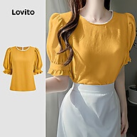 Blusa de Renda Lovito: Estilo e Leveza! - imagem 1