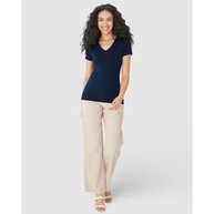 Blusa Decote V Algodão: Conforto e Estilo! - imagem 1