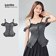 Blusa Feminina Formal: Elegância com Babados - imagem 1