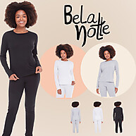 Blusa Feminina Manga Longa Canelada: Conforto e Estilo em Qualquer Estação - imagem 1