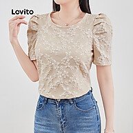 Blusa Jacquard Lovito: Elegância para o Verão - imagem 1
