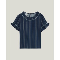 Blusa Listrada em Viscose para Meninas - Estilo e Conforto - imagem 1