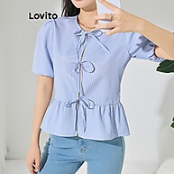 Blusa Listrada Lovito: Casual e Fresca! - imagem 1