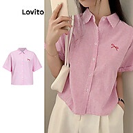 Blusa Listrada Lovito: Estilo Casual e Elegante - imagem 1