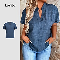 Blusa Lovito Azul: Conforto e Estilo para o Verão - imagem 1