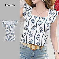 Blusa Lovito Babados: Estilo Casual e Fresco - imagem 1
