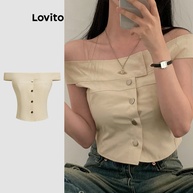 Blusa Lovito Colorblock: Estilo Casual e Frescor - imagem 1