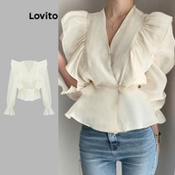 Blusa Lovito com Babados: Estilo e Conforto! - imagem 1