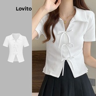 Blusa Lovito com Laço: Elegância Casual - imagem 1