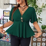 Blusa Lovito Plus Size: Conforto e Estilo! - imagem 1