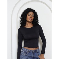Blusa Manga Longa: Slim, Conforto e Estilo! - imagem 1