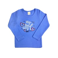 Blusa Menina Manga Longa My Love - Estilo e Conforto para o Dia a Dia - imagem 1
