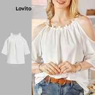 Blusa Ombro a Ombro Lovito: Elegância e Conforto - imagem 1