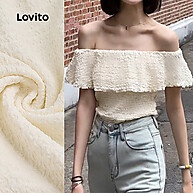 Blusa Ombro a Ombro Plissada: Elegância Casual - imagem 1