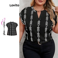 Blusa Plus Size Estampa Paisley: Elegância Curva - imagem 1