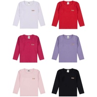 Blusas Bebê Menina Manga Longa: Kit Algodão Conforto! - imagem 1