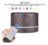 Difusor Aromatizador Ultrassônico 700ml com LED Cromoterapia - Flores Bmax - imagem 5