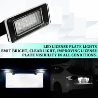 Luzes de Placa LED Xenon 6000K para BMW e Nissan - Kit 2 Peças - imagem 4