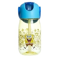 Garrafa Flip 400ml Infantil Bob Esponja - Segura, Prática e Divertida para Bebês - imagem 2