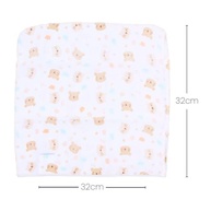 Paninho de Boca Bebê Babete Fraldinha Kit com 3 Unidades - Baby Gijo (Bege Urso) - imagem 3